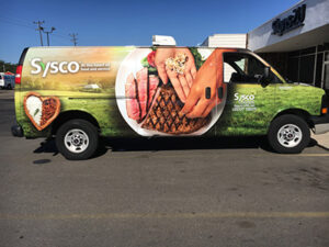 delivery van wrap